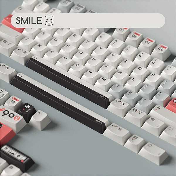 KeyTok Smile Turn To 90's Dye-Sub PBT Keyaps