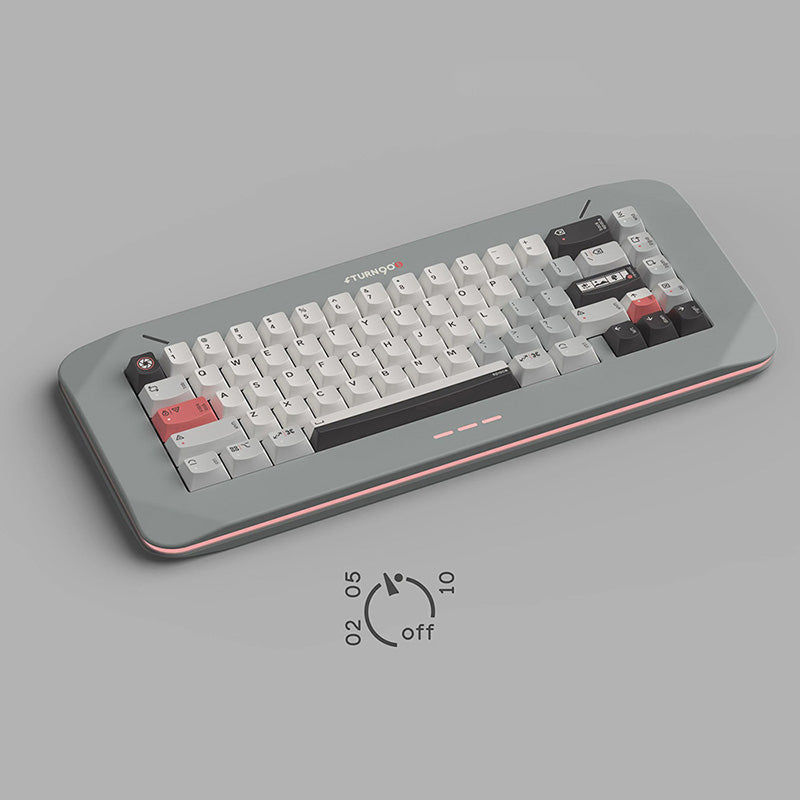KeyTok Smile Turn To 90's Dye-Sub PBT Keycaps - Thumbnail 4