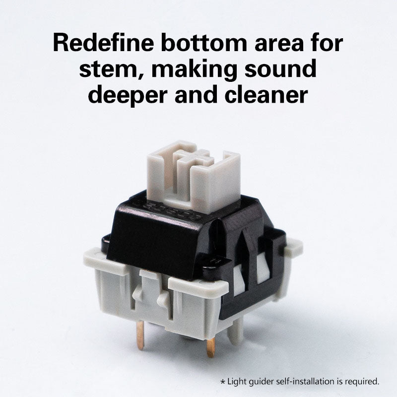 LEOBOG Graywood V4 Linear Switches - WhatGeek