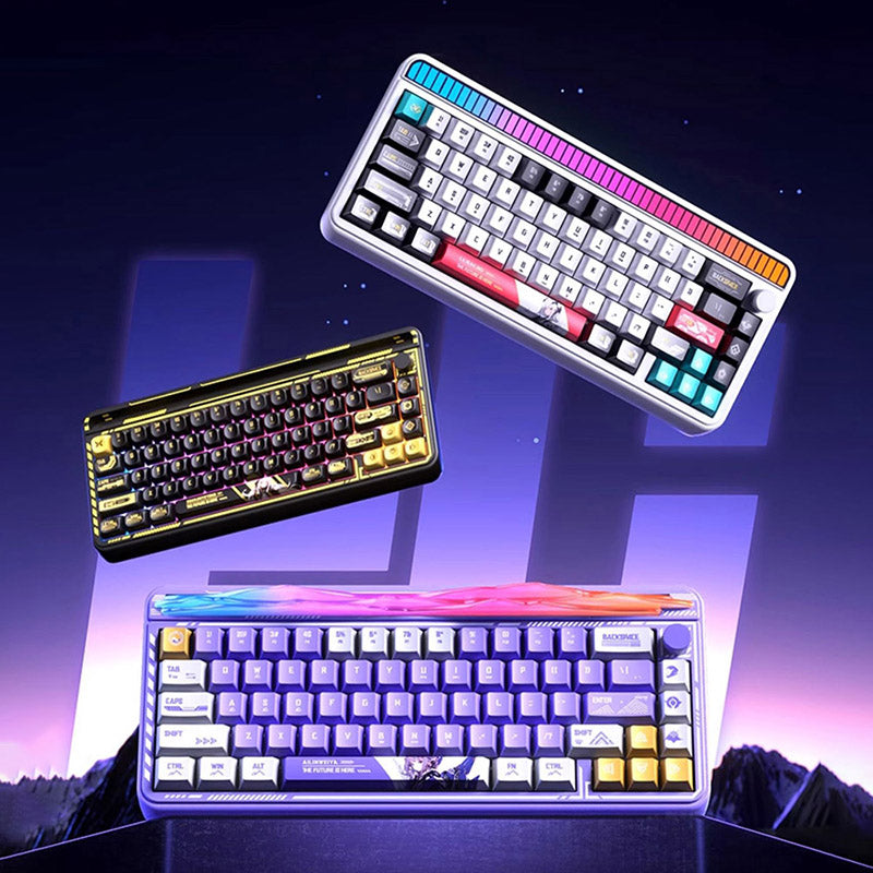LEOBOG Hi65 Tri-Mode Wireless Aluminum Mechanical Keyboard Anime
