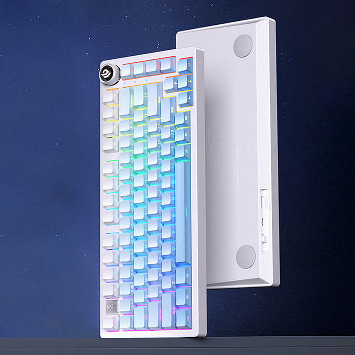 Leobog Hi75 Glitter Aluminum Keyboard Gradient Side-Printed Keycaps ...