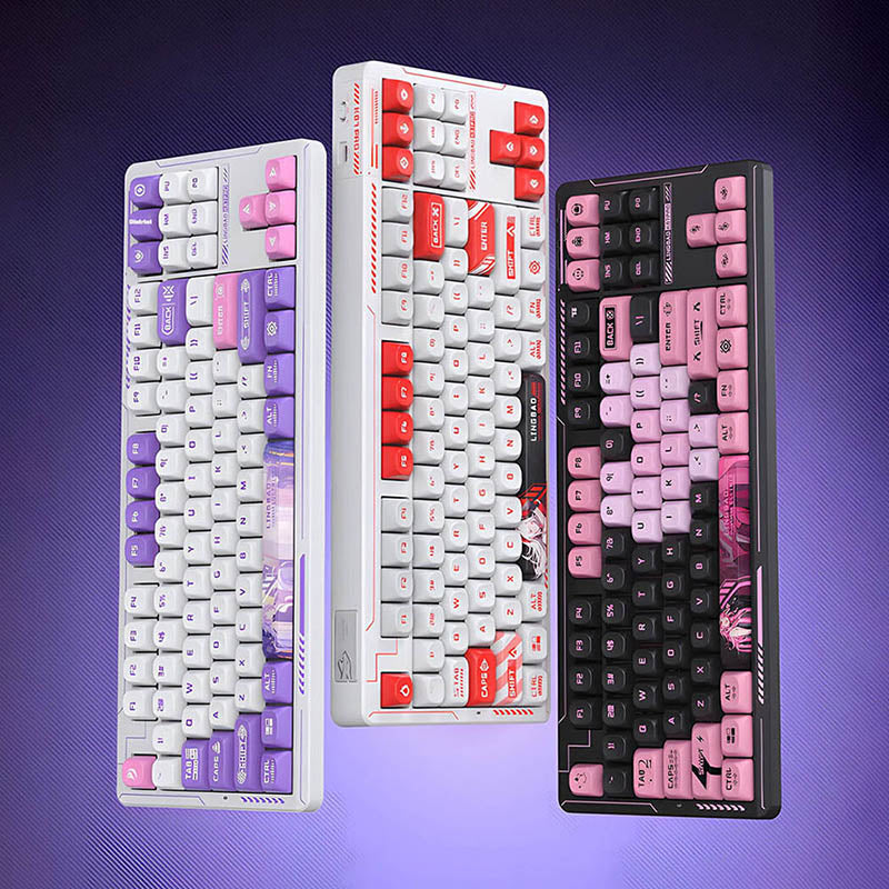 LINGBAO K87 PRO Lucynirel 87キーメカニカルキーボード In Stock] LingBao K87/K87 Pro 87% Pre-built Mechanical