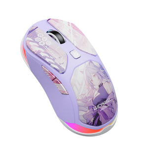 LINGBAO M7 Anime Wireless Gaming Mouse Ellinia Lucynirel Seraphina