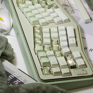 LOERENT Deerwood Whisper Transparent Keycap Set Cherry Profile