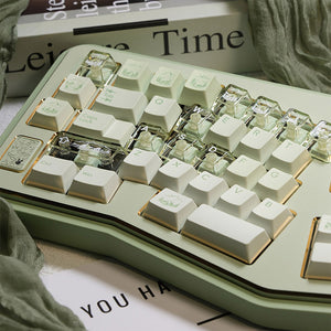 LOERENT Deerwood Whisper Transparent Keycap Set Cherry Profile