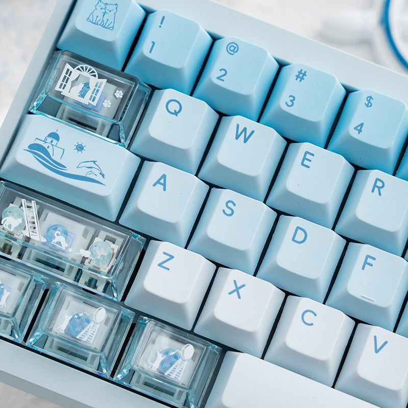 LOERENT_Santorini_s_Cat_Keycap_Set_Cherry_Profile_16