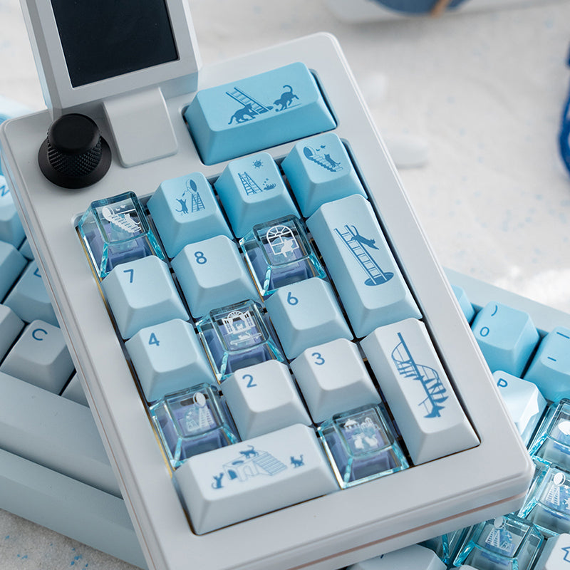 LOERENT_Santorini_s_Cat_Keycap_Set_Cherry_Profile_19