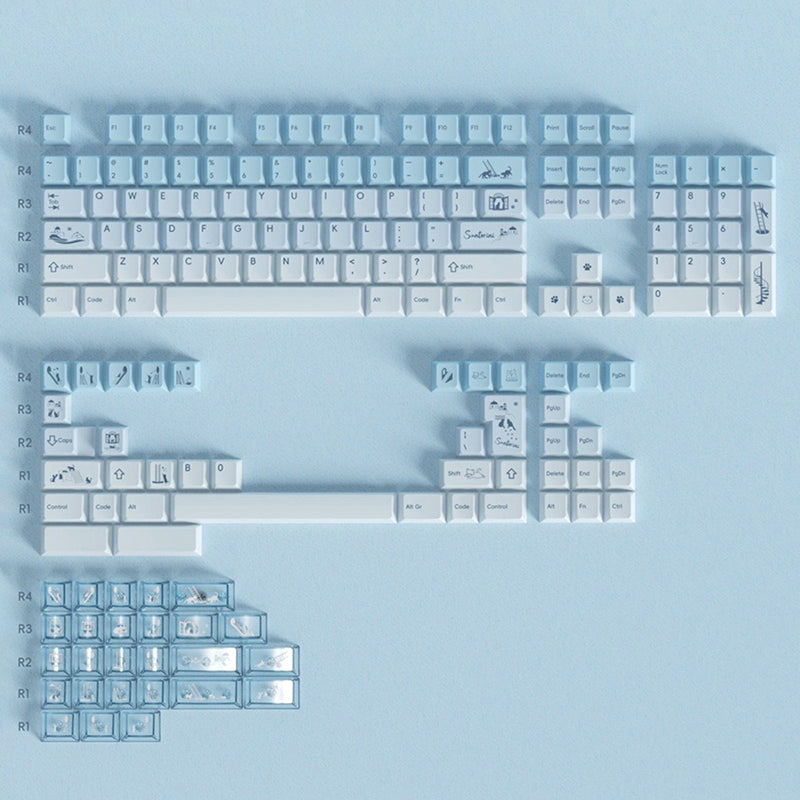 LOERENT_Santorini_s_Cat_Keycap_Set_Cherry_Profile_8