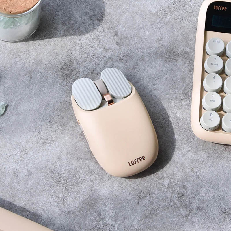 LOFREE_Wavy_Chips_Milk_Tea_Dual-Mode_Wireless_Mouse_2