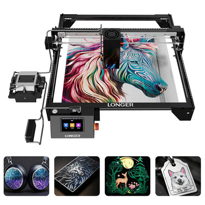 LONGER RAY5 40W Laser Engraver High-Speed Metal & Wood Cutting
