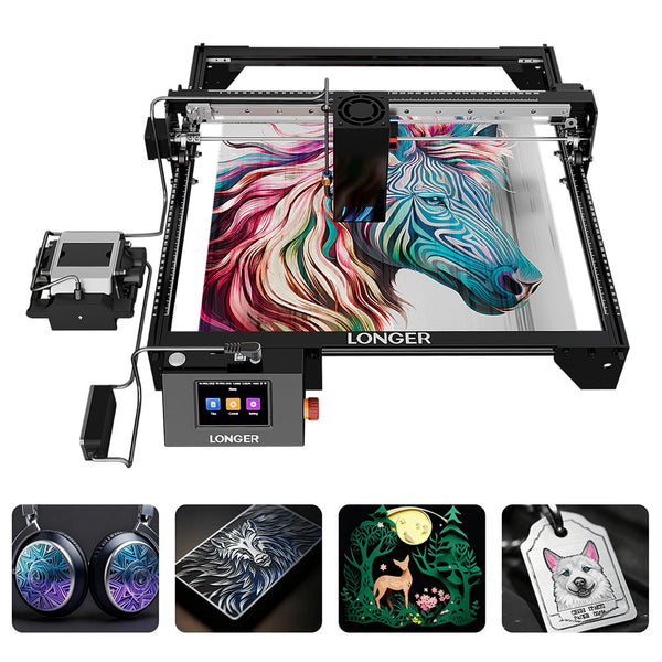 LONGER RAY5 40W Laser Engraver High-Speed Metal & Wood Cutting