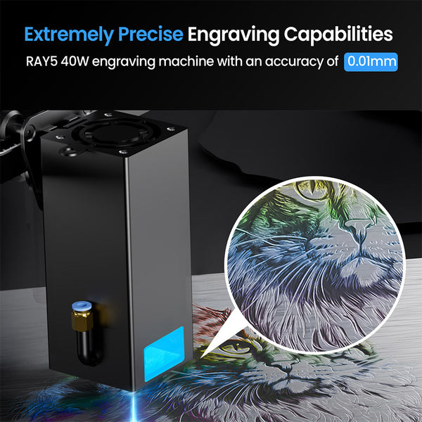 LONGER RAY5 40W Laser Engraver High-Speed Metal & Wood Cutting