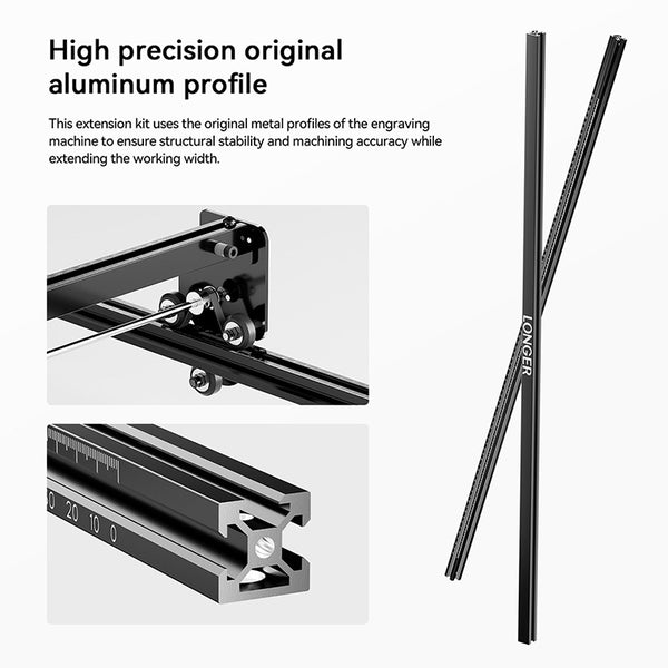 LONGER RAY5 40W Laser Engraver High-Speed Metal & Wood Cutting