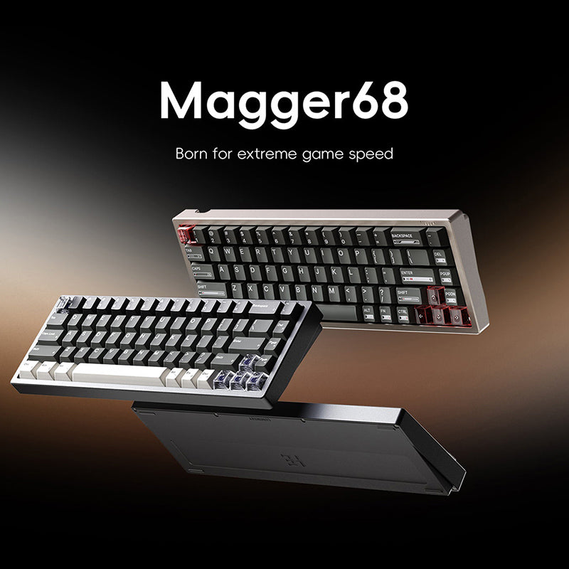 LUMINKEY Magger 68 HE Aluminum Magnetic Switch Gaming Keyboard - Thumbnail 5