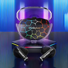 Lenovo Thinkplus LP80 Pro RGB LED Lights Earphones Wireless Bluetooth