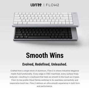Lofree Flow 2 Low Profile Mechanical Keyboard: Smoothness, Evolved