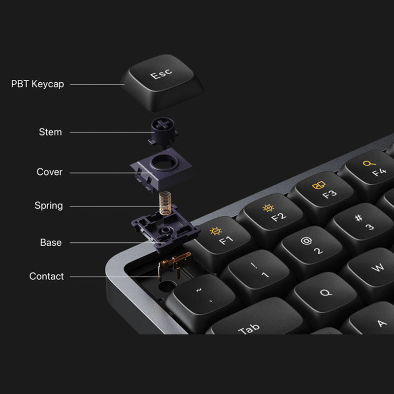 キーボード Lofree Specter Low-profile POM Switches Specter Low-profile POM Switches | Lofree