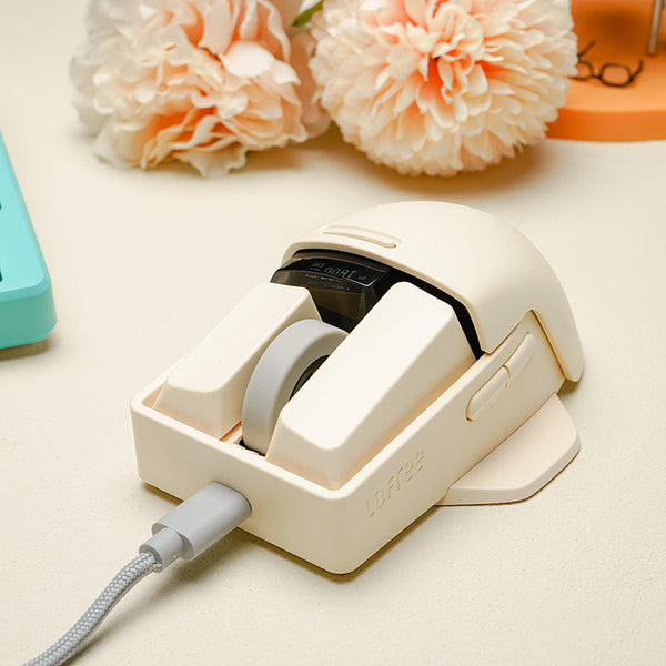 Mouse With Screen Lofree OE909 TOUCH OLED Screen Wireless Mouse - WhatGeek