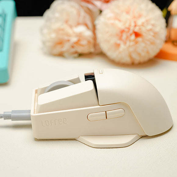 Lofree OE909 Touch PBT Mouse wireless con schermo OLED