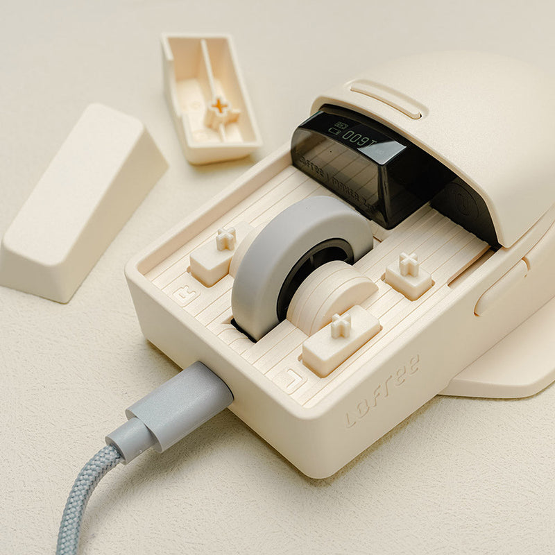 Lofree OE909 TOUCH OLED Screen Wireless Mouse - WhatGeek