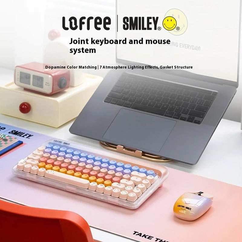 Lofree Smiley Tri-mode Mechanical Keyboard RGB
