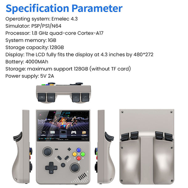 M18 R43 Pro Handheld Game Console - WhatGeek