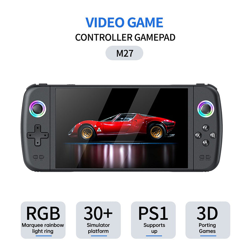 M27 Handheld Game Console 7" Screen Linux OS