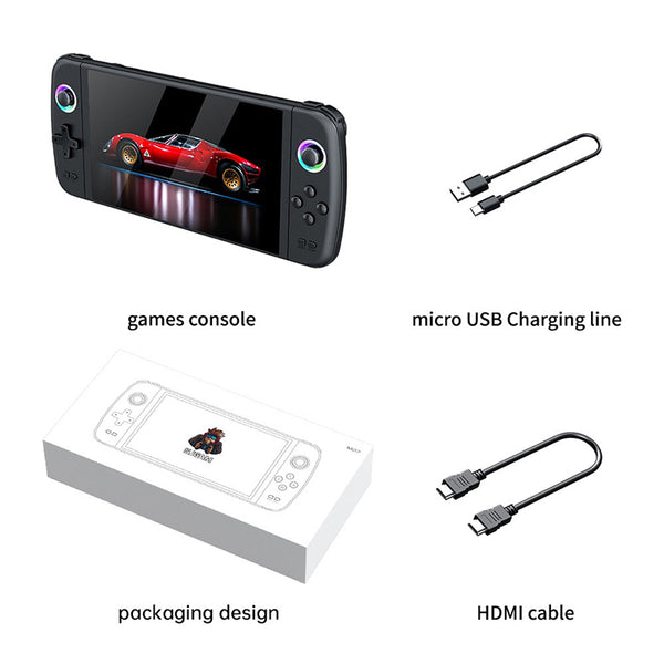 M27 Handheld Game Console 7" Screen Linux OS