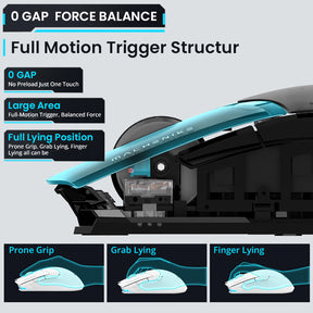 Machenike M7 PRO Dual-Mode Wireless Mouse