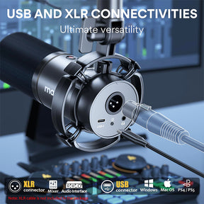 MAONO PD200X XLR/USB Podcast Microphone