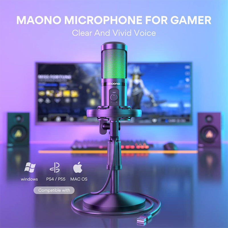 Micrófono para juegos MAONO PM461T