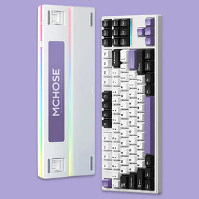 MCHOSE K87 Drahtlose mechanische Tastatur mit Dichtung