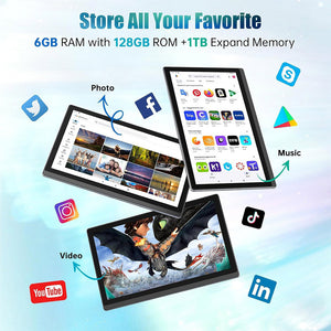 MESWAO B1 Tablet with 14.1" Full HD Android 13 6GB+128GB