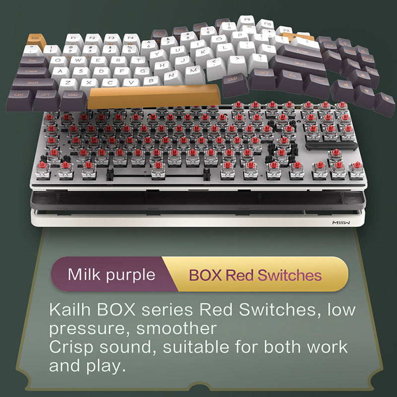 Xiaomi x MIIIW ART Series Z870 Wireless Mechanical Keyboard - WhatGeek