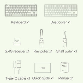 Xiaomi x MIIIW ART Series Z870 Wireless Mechanical Keyboard