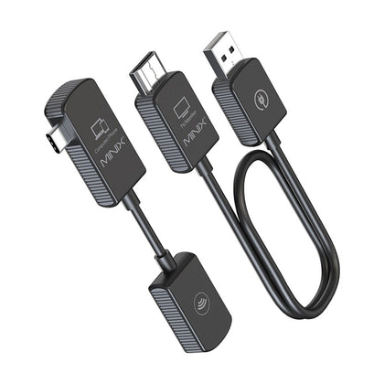 MINIX C1 USB-C to HDMI Wireless Dongle for Laptops, Tablets & iPhone
