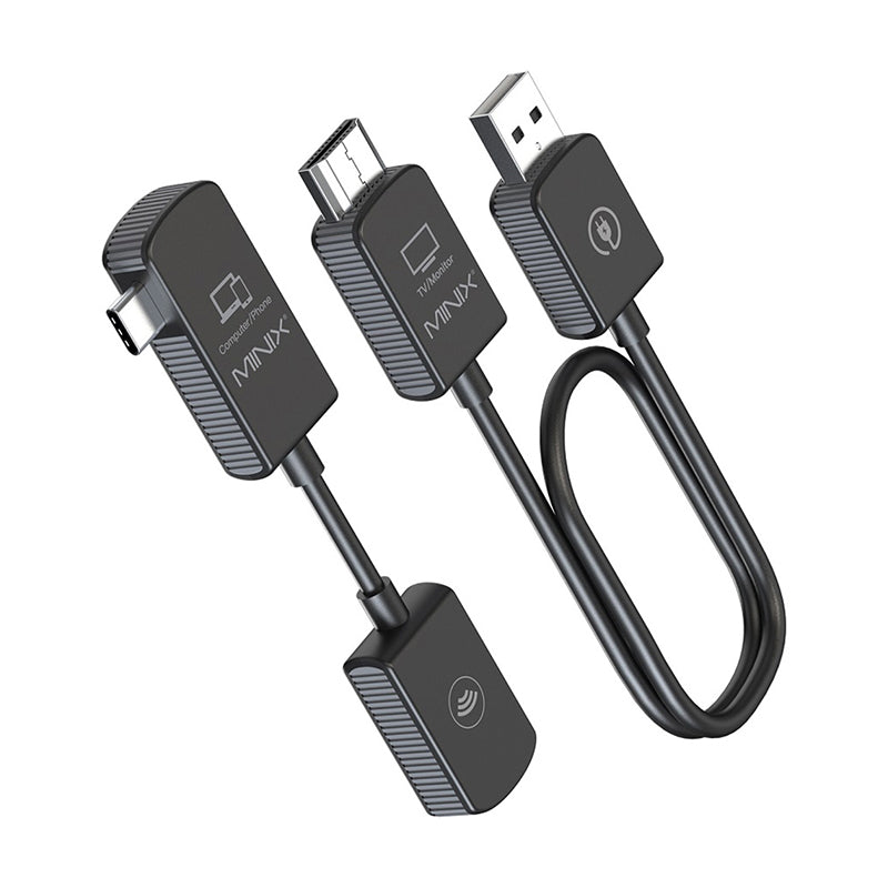 MINIX C1 USB-C to HDMI Wireless Dongle for Laptops, Tablets & iPhone