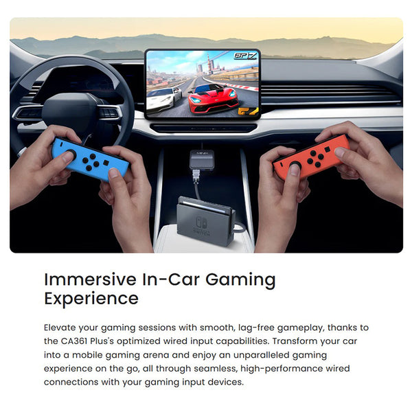 MINIX CA361 Plus Wireless CarPlay & Android Auto Adapter with HDMI