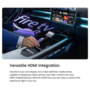 MINIX CA361 Plus Wireless CarPlay & Android Auto Adapter with HDMI