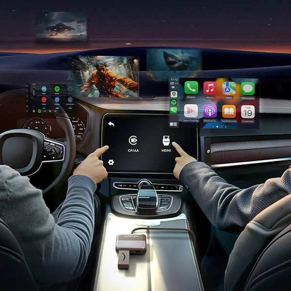 MINIX CA361 Plus Wireless CarPlay & Android Auto Adapter with HDMI