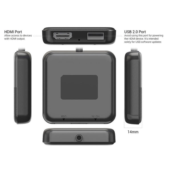 MINIX CA361 Plus Wireless CarPlay & Android Auto Adapter with HDMI