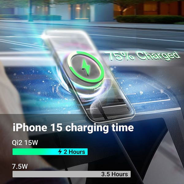 MINIX MCC01 Qi2 Magnetic Cooling Wireless Car Charger
