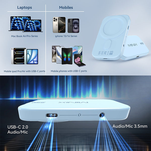 MINIX MSE01 SSD Enclosure with 4TB Support 10Gbps Speed