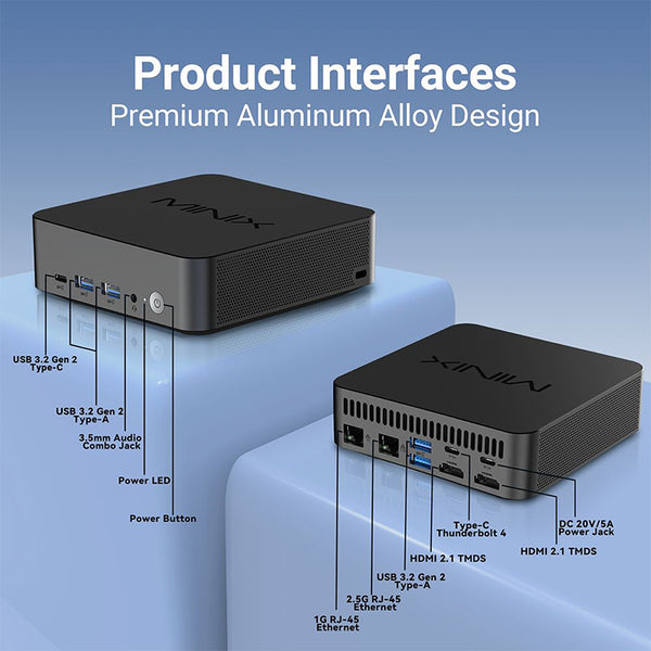 MINIX N512 Mini PC Intel Core i5-12600H
