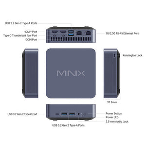 MINIX N512 Mini PC Intel i5-12600H