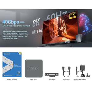 MINIX N512 Mini PC Intel Core i5-12600H