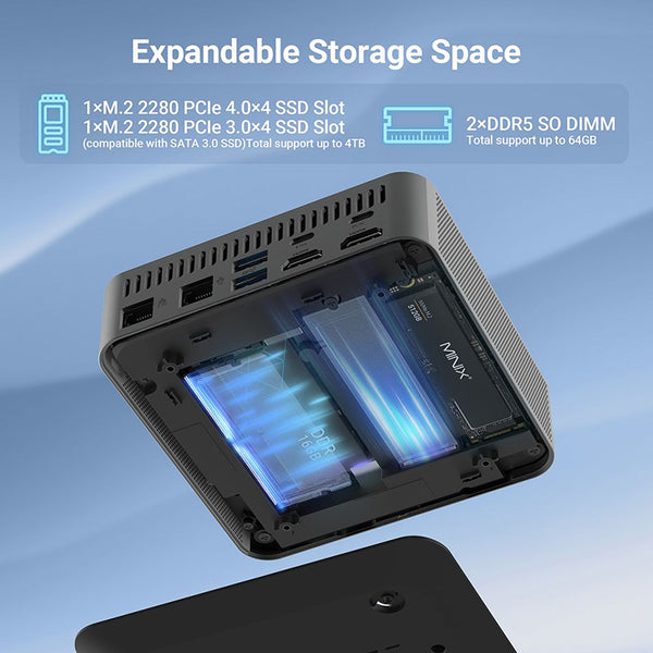MINIX N512 Mini PC Intel Core i5-12600H