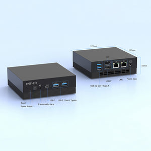 MINIX NEO Z150 Aero Mini PC with Intel N150 Active Cooling