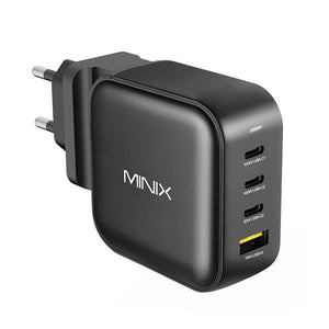 MINIX P3 GaN 4-Port Wall Charger 100W USB-C Fast Charging Adapter