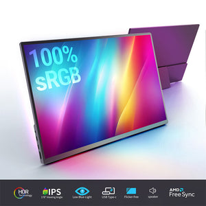MINIX SF16T Portable Touchscreen Monitor with 16:10 Display